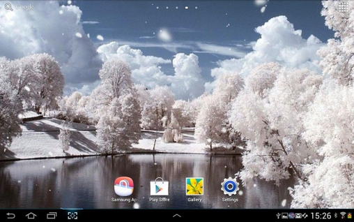 Screenshots of the Blizzard for Android tablet, phone.
