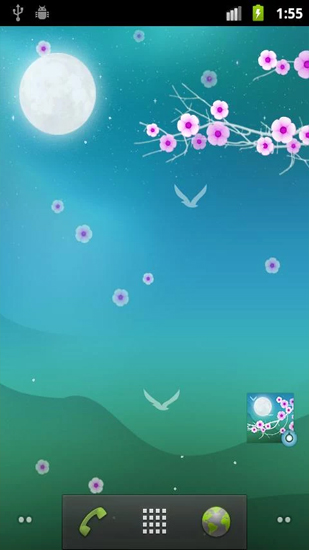 Télécharger le fond d'écran animé gratuit Nuit fleurissante . Obtenir la version complète app apk Android Blooming Night pour tablette et téléphone.