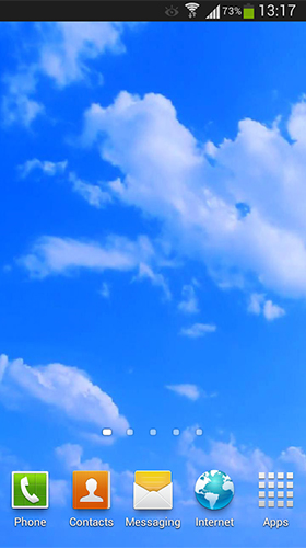 Android用blue Skyを無料でダウンロード アンドロイド用青空ライブ壁紙