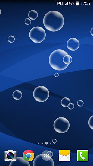 Bubble pop - скріншот живих шпалер для Android.