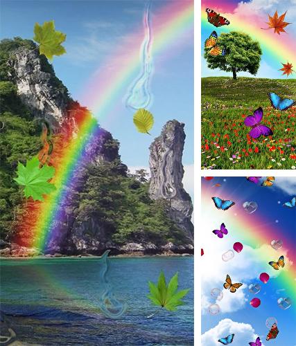 Download live wallpaper Bubbles and rainbow for Android. Get full version of Android apk livewallpaper Bubbles and rainbow for tablet and phone.
