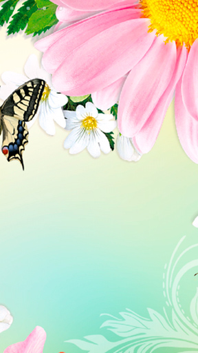 Screenshots of the Butterflies for Android tablet, phone.