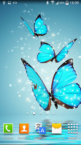 Screenshots of the Butterfly for Android tablet, phone.