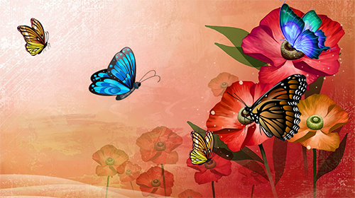 Screenshots of the Butterfly 3D by taptechy for Android tablet, phone.