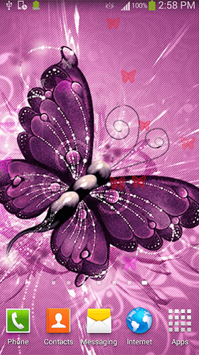Butterfly by Dream World HD Live Wallpapers live wallpaper for Android.  Butterfly by Dream World HD Live Wallpapers free download for tablet and  phone.