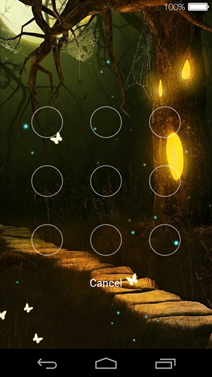 Descargar Butterfly locksreen para Android gratis. El fondo de pantalla  animados Mariposa pantalla de bloqueo en Android.