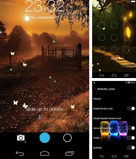 Download live wallpaper Butterfly locksreen for Android. Get full version of Android apk livewallpaper Butterfly locksreen for tablet and phone.