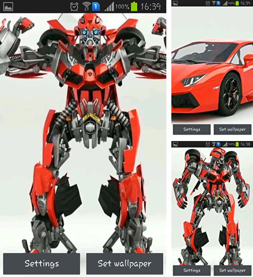 Descarga gratuita fondos de pantalla animados Automóvil transformer   para Android. Consigue la versión completa de la aplicación apk de Car auto transformer para tabletas y teléfonos Android.