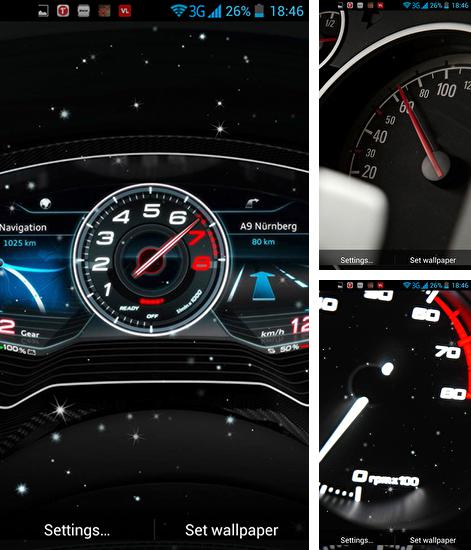 In addition to live wallpaper Galaxy light for Android phones and tablets, you can also download Car dashboard for free.