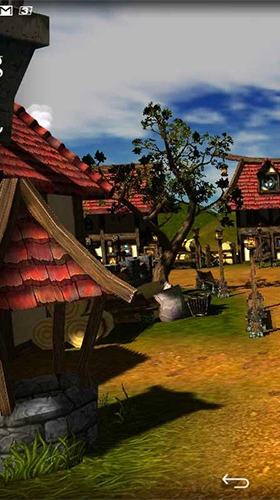 Fondos de pantalla animados a Cartoon village 3D para Android. Descarga gratuita fondos de pantalla animados Ciudad de dibujos animados 3D.