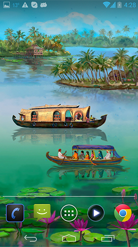 Screenshots of the Cheerful boats for Android tablet, phone.