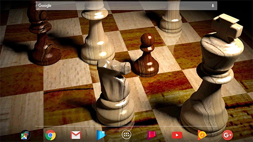 Descargar Chess 3D para Android gratis. El fondo de pantalla animados Ajedrez  3D en Android.