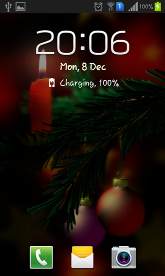 Capturas de pantalla de Christmas 3D para tabletas y teléfonos Android.