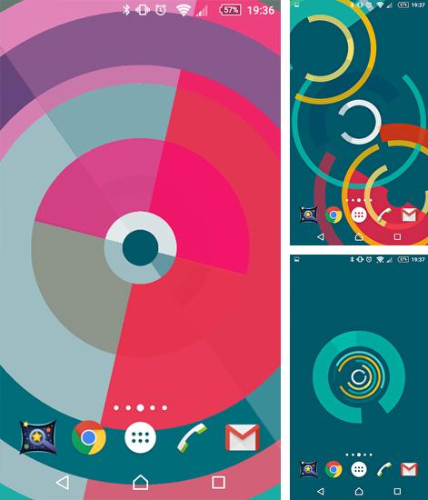 Descarga gratuita fondos de pantalla animados Círculo cíclico para Android. Consigue la versión completa de la aplicación apk de Circulux para tabletas y teléfonos Android.