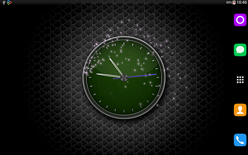 Clock by T-Me Clocks für Android spielen. Live Wallpaper Uhr kostenloser Download.