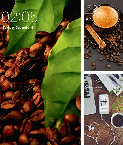 Kostenloses Android-Live Wallpaper Kaffee. Vollversion der Android-apk-App Coffee by Niceforapps für Tablets und Telefone.