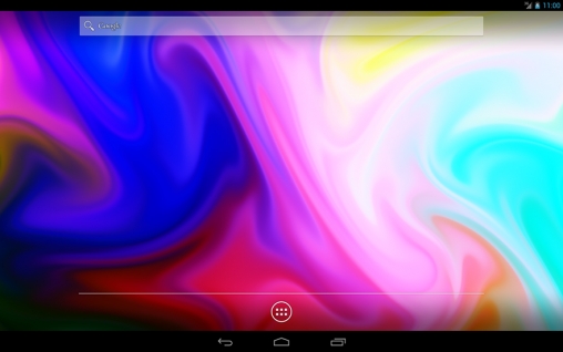 Android タブレット、携帯電話用カラー・ミクサーのスクリーンショット。