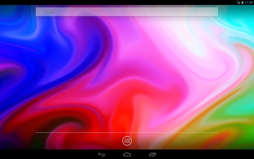 Écrans de Color mixer pour tablette et téléphone Android.