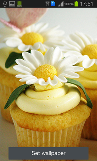 Download Cupcakes - livewallpaper for Android. Cupcakes apk - free download.