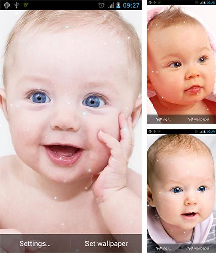 Download live wallpaper Cute baby for Android. Get full version of Android apk livewallpaper Cute baby for tablet and phone.