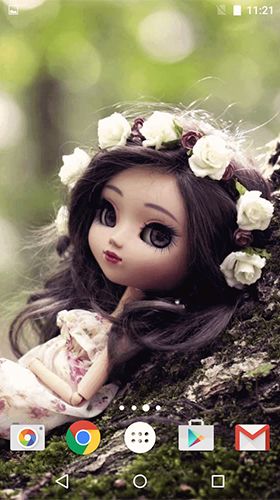 Download Cute dolls - livewallpaper for Android. Cute dolls apk - free download.