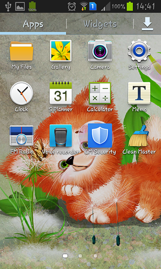 Cute foxy - скачать бесплатно живые обои для Андроид на рабочий стол.