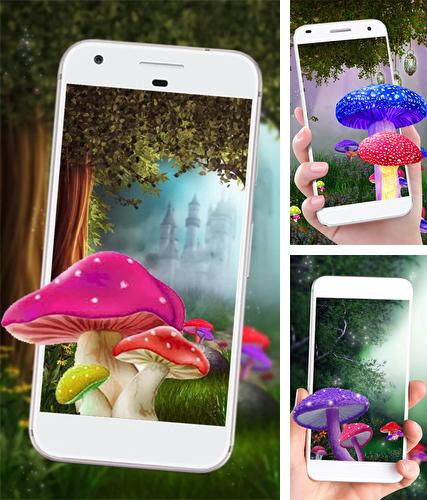 Descarga gratuita fondos de pantalla animados Seta linda para Android. Consigue la versión completa de la aplicación apk de Cute mushroom para tabletas y teléfonos Android.