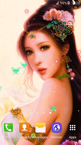Cute princess by Free Wallpapers and Backgrounds - бесплатно скачать живые обои на Андроид телефон или планшет.