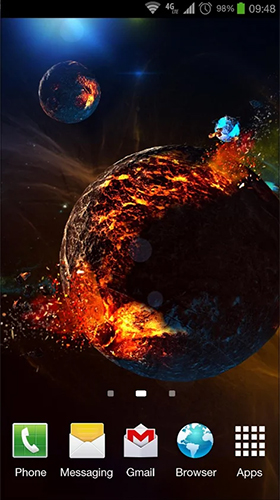 Descarga gratuita fondos de pantalla animados Espacio profundo 3D para Android. Consigue la versión completa de la aplicación apk de Deep space 3D para tabletas y teléfonos Android.