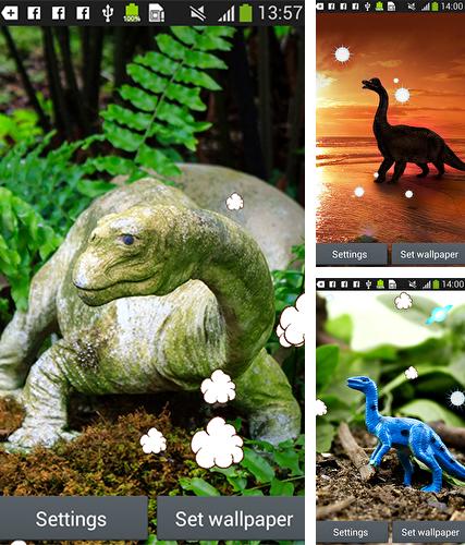 Descarga gratuita fondos de pantalla animados Dinosaurio para Android. Consigue la versión completa de la aplicación apk de Dinosaur by Latest Live Wallpapers para tabletas y teléfonos Android.