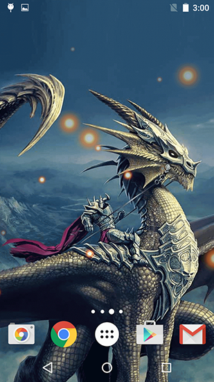 Descargar Dragons para Android gratis. El fondo de pantalla animados  Dragones en Android.