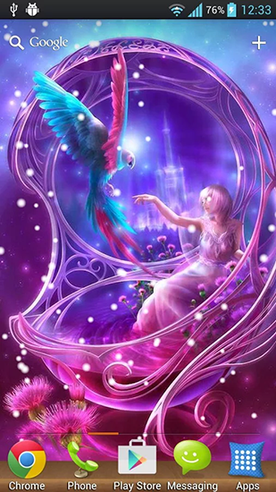 Dream angels live wallpaper for Android. Dream angels free download for  tablet and phone.