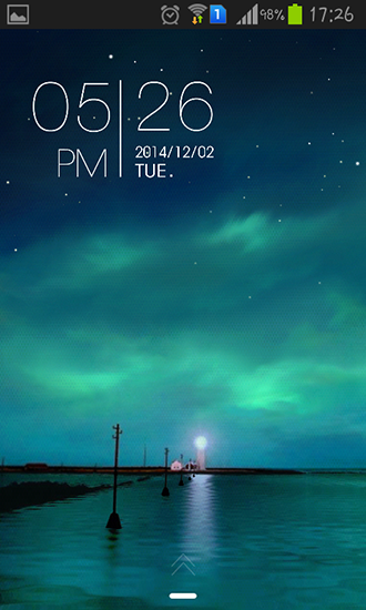 Screenshots of the Dynamic Aurora for Android tablet, phone.