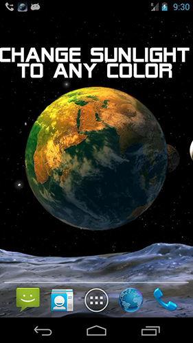 安卓平板、手机Earth by App4Joy截图。