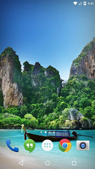 Eden resort: Thailand für Android spielen. Live Wallpaper Paradiesinsel: Thailand kostenloser Download.