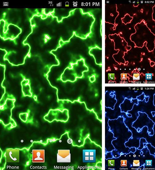 Download live wallpaper Electric plasma for Android. Get full version of Android apk livewallpaper Electric plasma for tablet and phone.