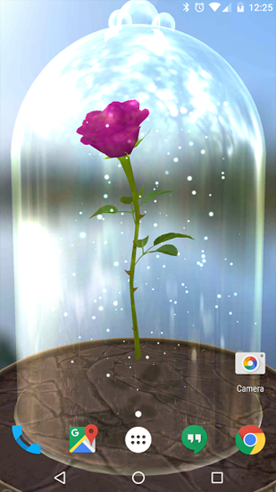 Kostenloses Android-Live Wallpaper Verzauberte Rose. Vollversion der Android-apk-App Enchanted Rose für Tablets und Telefone.