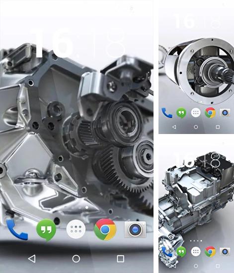 Kostenloses Android-Live Wallpaper Motor-Zusammenbau. Vollversion der Android-apk-App Engine Assembly für Tablets und Telefone.