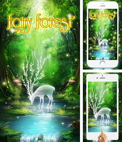 Kostenloses Android-Live Wallpaper Feenwald. Vollversion der Android-apk-App Fairy forest by HD Live Wallpaper 2018 für Tablets und Telefone.
