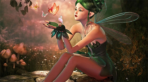 Fairy girl HD live wallpaper for Android. Fairy girl HD free download for  tablet and phone.
