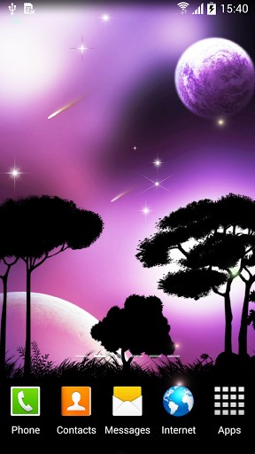 Download livewallpaper Falling stars for Android. Get full version of Android apk livewallpaper Falling stars for tablet and phone.