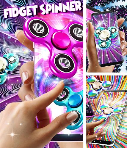 Descarga gratuita fondos de pantalla animados Spinner agitado para Android. Consigue la versión completa de la aplicación apk de Fidget spinner by High quality live wallpapers para tabletas y teléfonos Android.