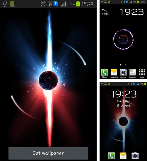 Zusätzlich zum Live Wallpaper Neon 2 HD für Android Mobiltelefone und Tablets, können Sie auch Fire and ice, Feuer und Eis kostenlos herunterladen.