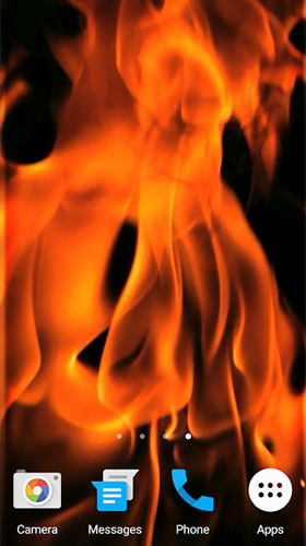 Screenshots of the Fire by Pawel Gazdik for Android tablet, phone.