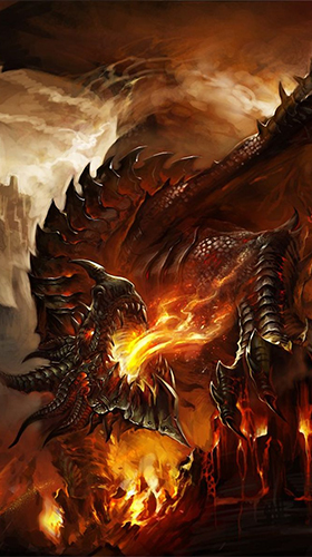 Capturas de pantalla de Fire dragon 3D para tabletas y teléfonos Android.