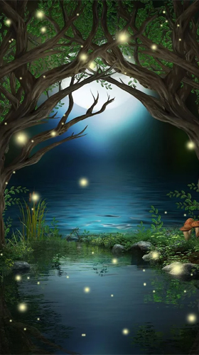 Fireflies by Creative Factory Wallpapers
