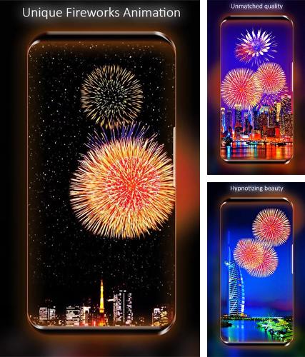 Fireworks by Live Wallpapers HD - бесплатно скачать живые обои на Андроид телефон или планшет.