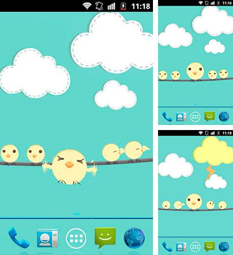 Kostenloses Android-Live Wallpaper Flugunfähiger Vogel. Vollversion der Android-apk-App Flightless bird für Tablets und Telefone.