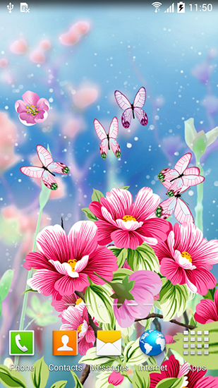 Flowers by Live wallpapers