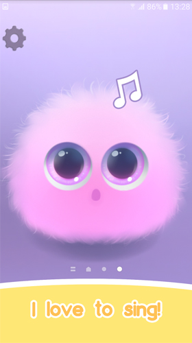 Screenshots of the Fluffy Bubble for Android tablet, phone.